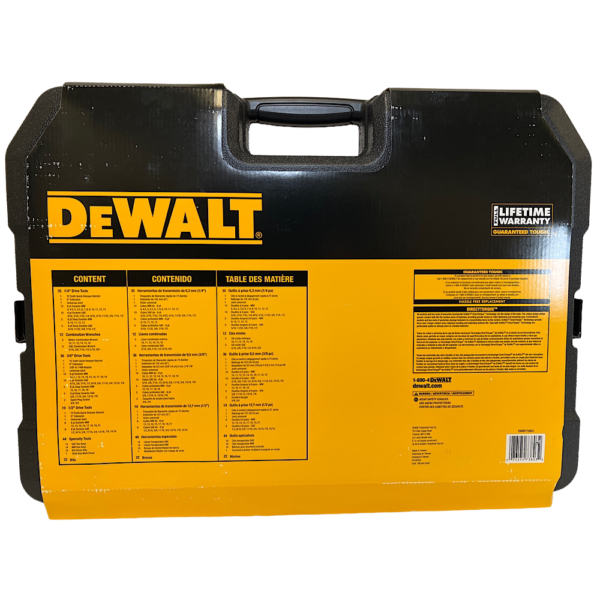 DeWALT DWMT73803 Mechanics Tool Set