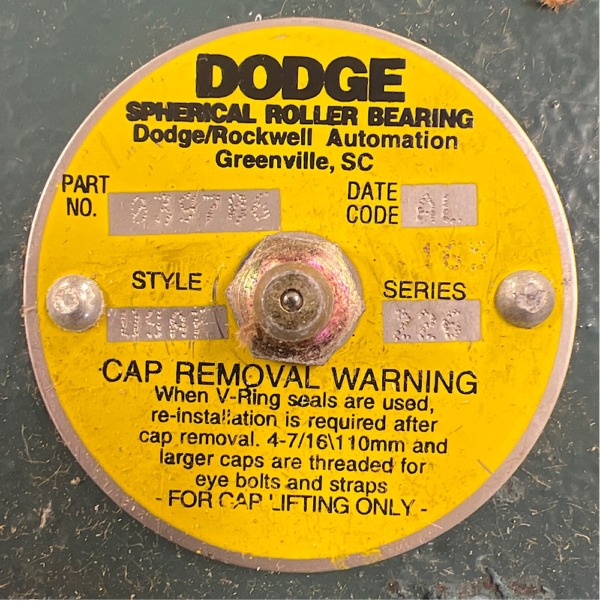 Dodge 039706 Bearing Housing