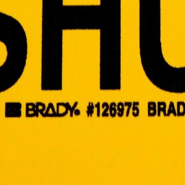 Brady 126975 Caution Sign