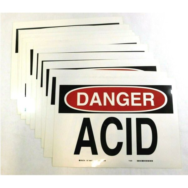 Brady 84327 Acid Danger Sign