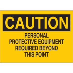 Brady 88572 Caution Signs