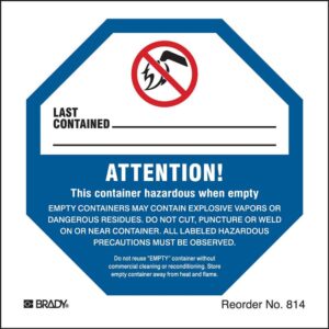 Brady 814LS DOT Handling Label