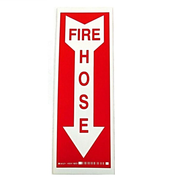 Brady 80244 Fire Hose Sign