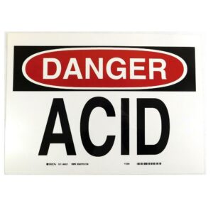 Brady 84327 Acid Danger Sign