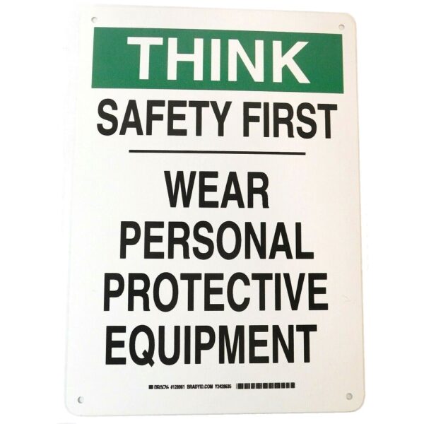 Brady 128961 Personal Protection Sign