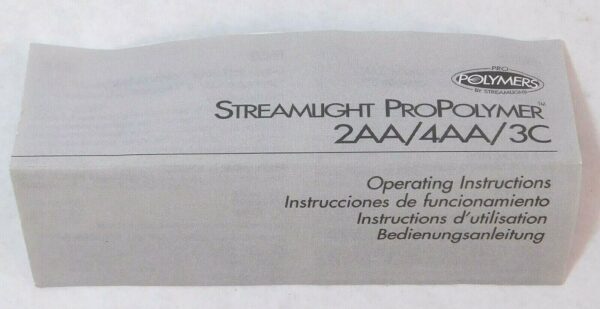 Streamlight 3C 85 Lumens Waterproof Flashlight