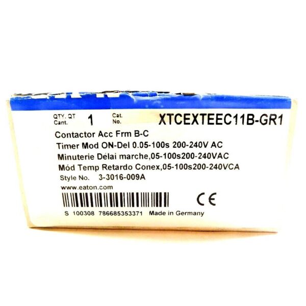 Eaton XTCEXTEEC11B-GR1 Timer