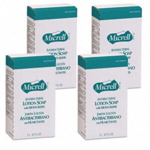 Gojo 2257-04 2000mL Micrell Liquid Hand Soap (4 Pack)