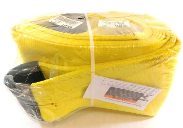 LIft-All RS1808NGX16 8" x 16' 12800 lb Yellow Recovery Strap