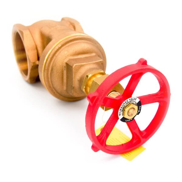 Milwaukee Valve 105-300 3" Bronze Gate Valve