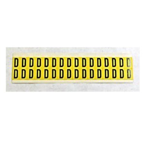 Brady 3420-D Letter Labels