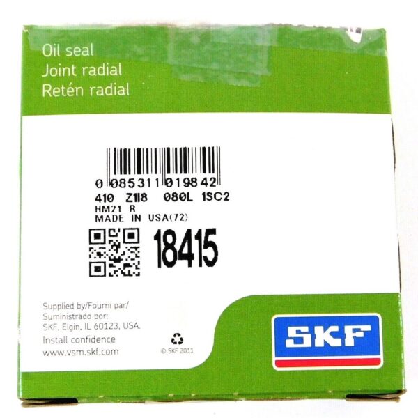 SKF 18415 Oil Seal