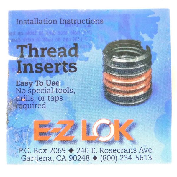 E-Z Lok 329-14 Thread Insert