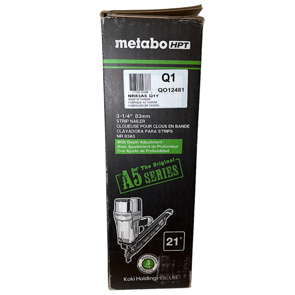 Metabo HPT NR83A5 Nailer