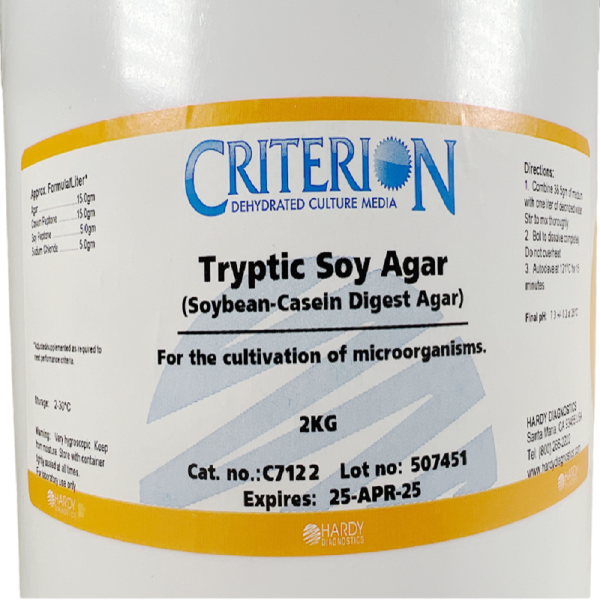 Criterion C7122 Tryptic Soy Agar