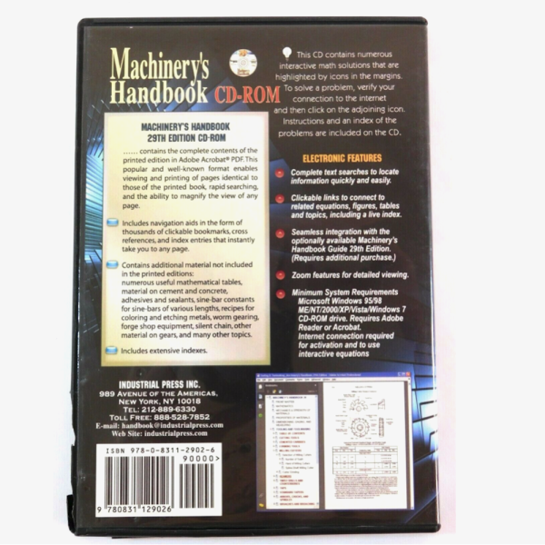 Industrial Press CD-ROM Handbook