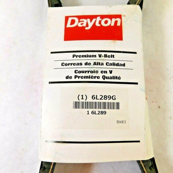 Dayton 6L289 Cogged V-Belt