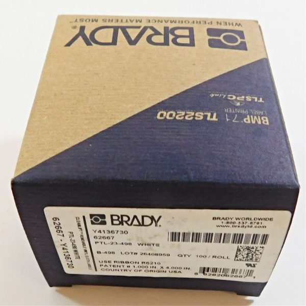 Brady PTL-23-498 Labels