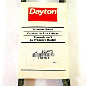 Dayton 3GWY2 Cogged V-Belt