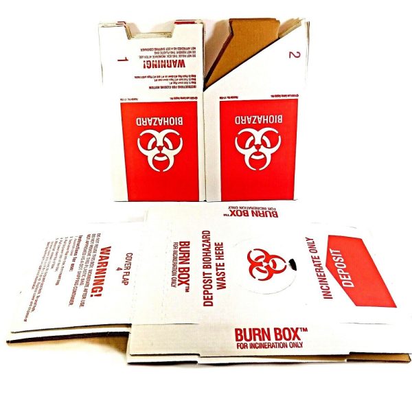 LSS 17-789 Biohazard Burn Box