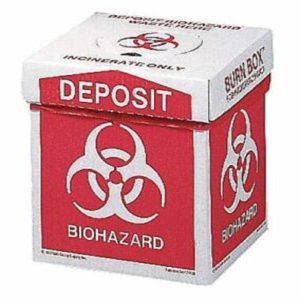 LSS 17-789 Biohazard Burn Box