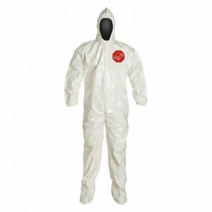 Dupont SL122BWHLG001200 Coverall