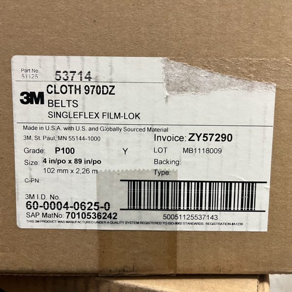 3M 53714 Cloth Belt