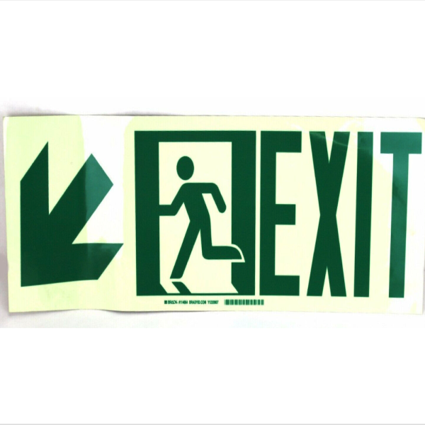 Brady 114664 Fire Exit Sign