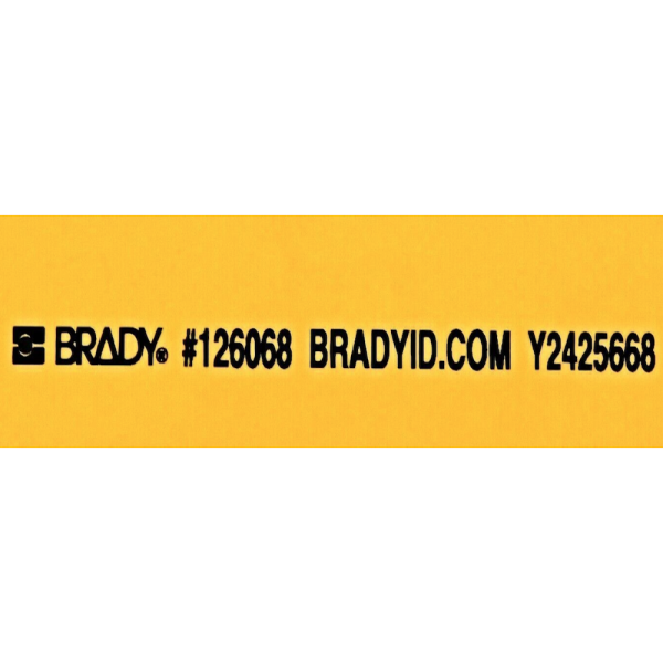 Brady 126068 Caution Sign