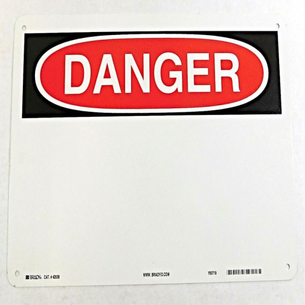 Brady 42938 Danger Sign