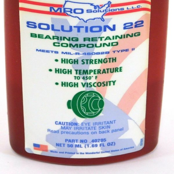 MRO Solution 22 40205 Bearing Retaining
