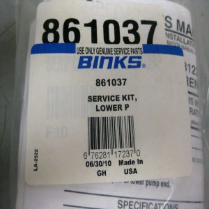 Binks 861037 Pump Service Kit