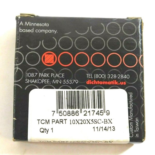 TCM 10X20X5SC-BX Oil Seal