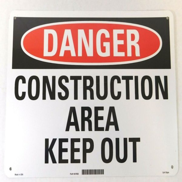Lyle U3-1244-NA_14x10 Danger Sign