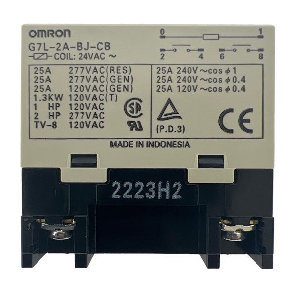 Omron G7L-2A-BJ-CB Power Relay