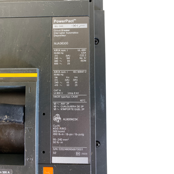 Square D MJA36300 Circuit Breaker