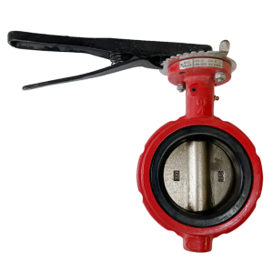 KVC CI SS410 DI Disc BUNA-N Seat 4" Diameter Butterfly Valve