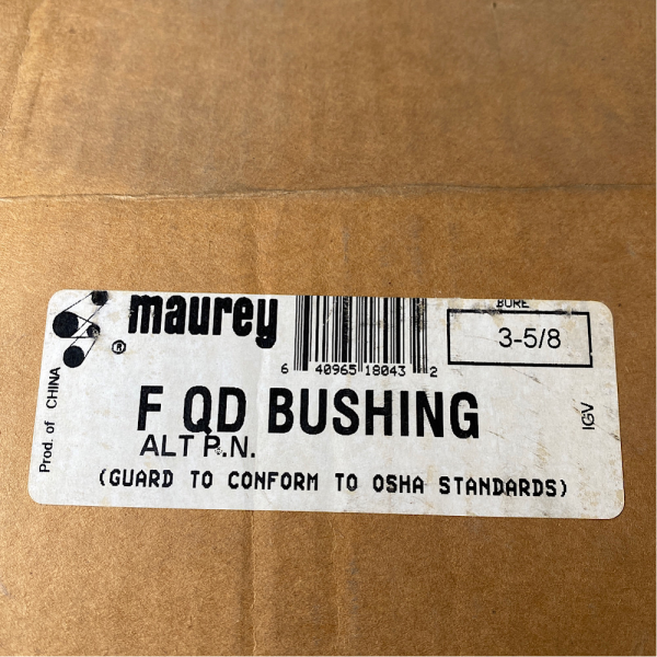 Maurey F QD Bushing Bushing