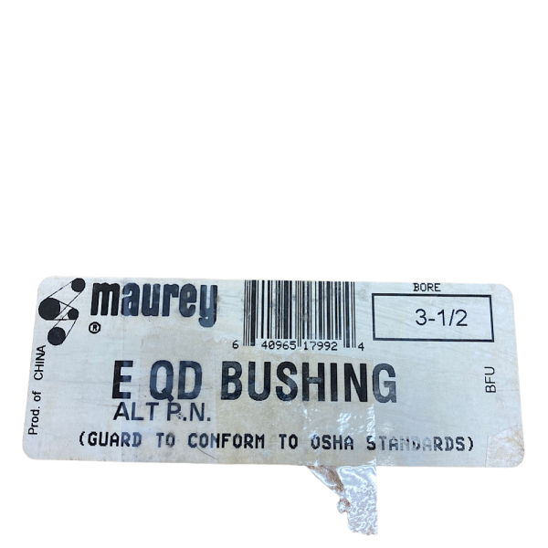 Maurey E QD Bushing 3-1.2 Bushing