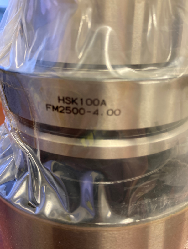 Lyndex HSK 100A FM2500-4.00 Shell Mill Holder