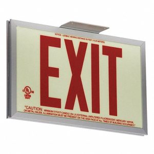 Value Collection GRAN11410 Exit Sign