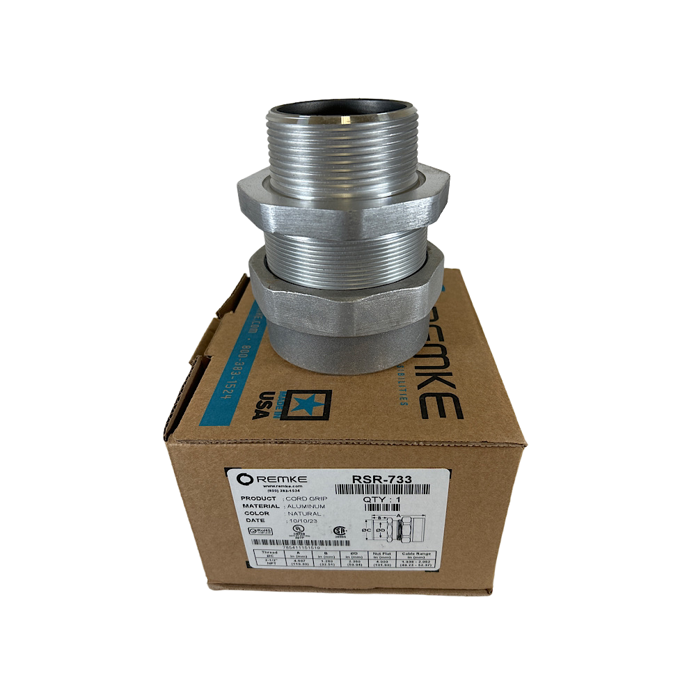 Remke RSR-733 2-1/2″ NPT Cord Grip - Dan's Discount Tools