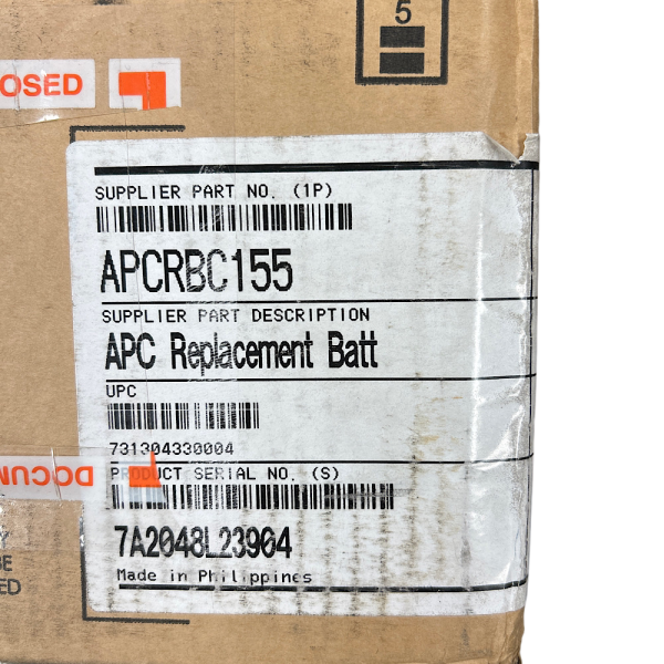 APC By Schneider Electric APCRBC155 Battery Cartridge