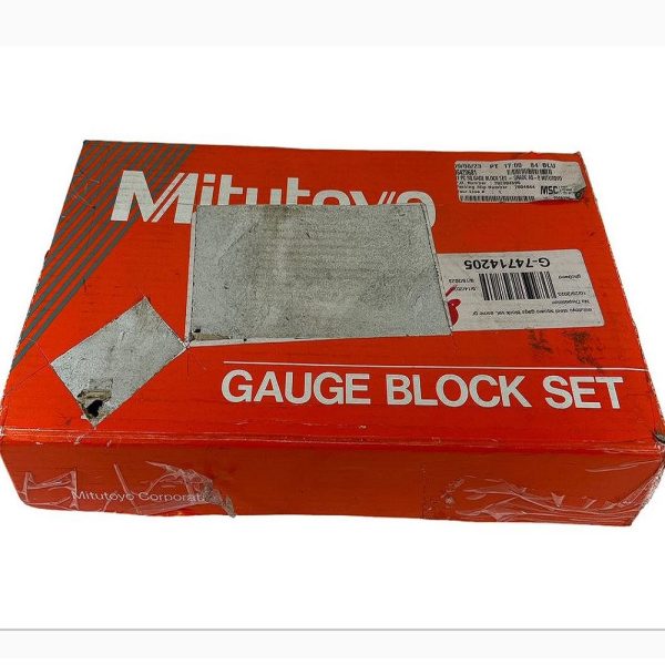 Mitutoyo 516-404-26 Gage Block Set