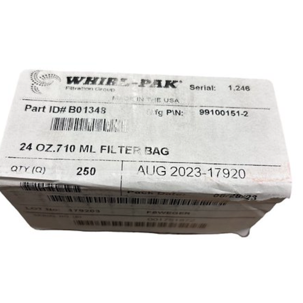 WHIRL-PAK B01348 Filter Bag