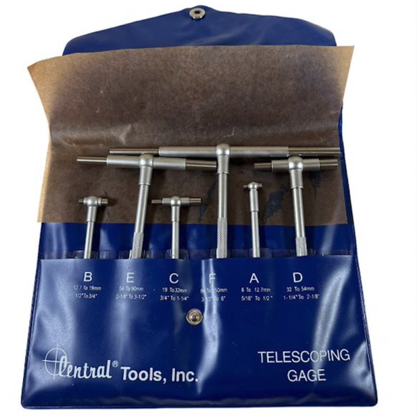Central Tools 6554 Gauge Set