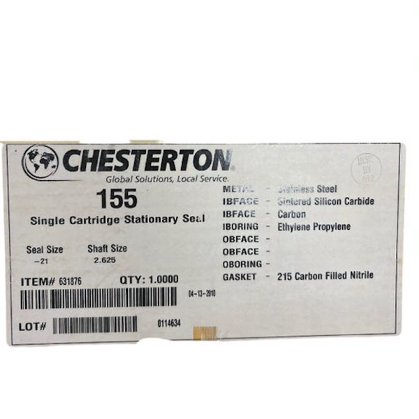 Chesterton 155 631876 Stationary Seal