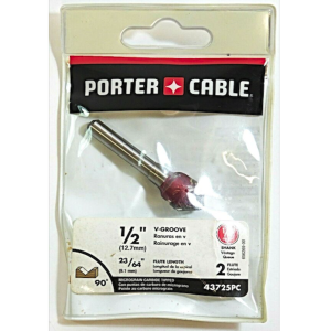Porter Cable 43725PC V-Groove Vit